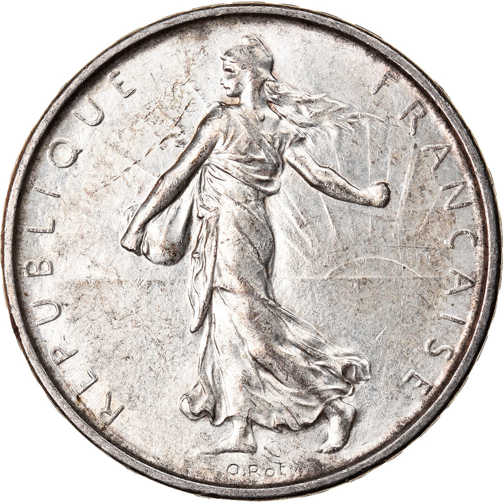 Moneta, Francia, Semeuse, 5 Francs, 1961, Paris, SPL-, Argento, KM:926