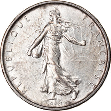 Moneta, Francia, Semeuse, 5 Francs, 1961, Paris, SPL-, Argento, KM:926