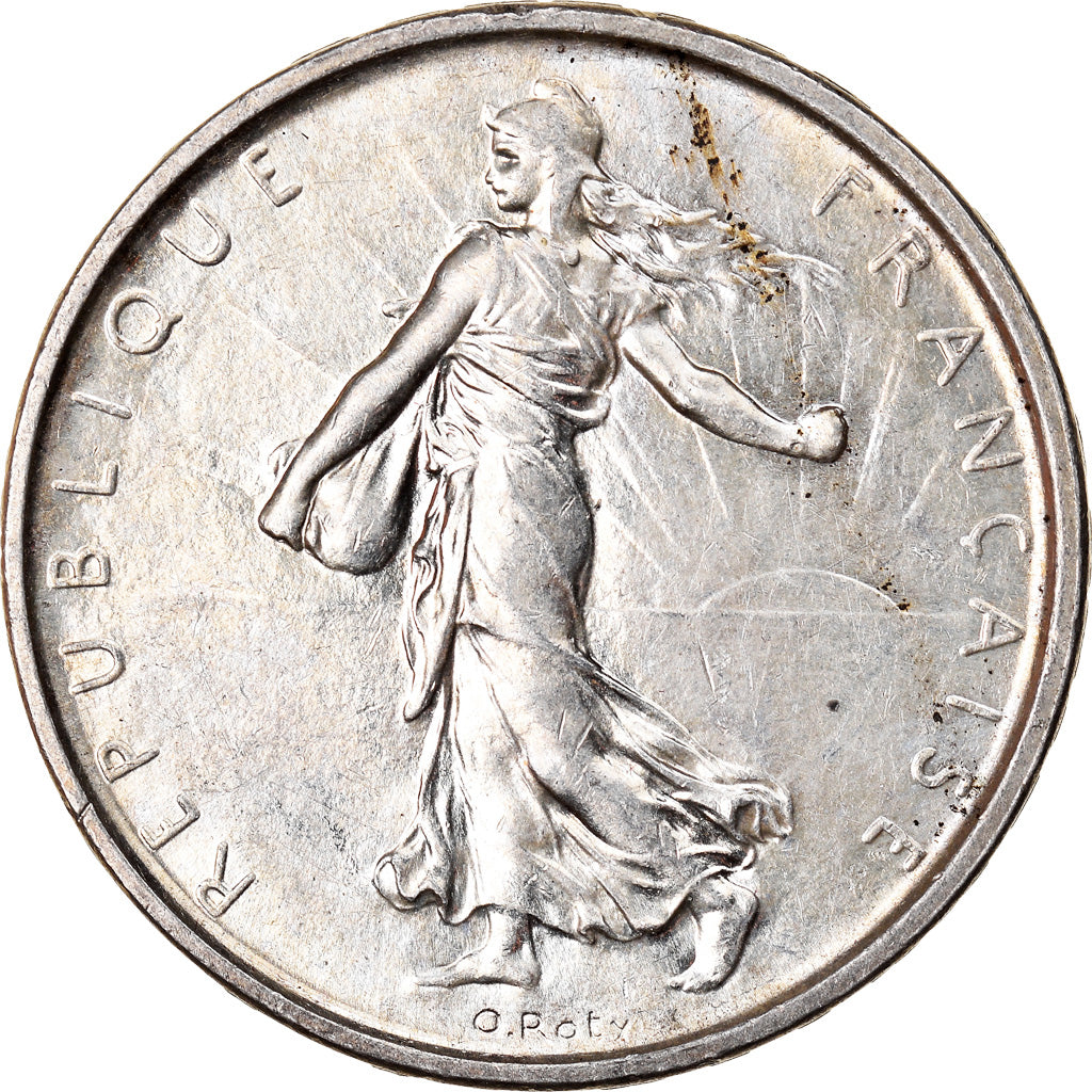 Moneta, Francia, Semeuse, 5 Francs, 1963, Paris, SPL-, Argento, KM:926