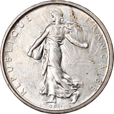 Moneta, Francia, Semeuse, 5 Francs, 1963, Paris, SPL-, Argento, KM:926