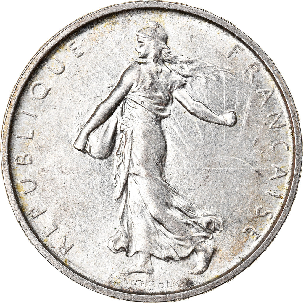 Coin, France, Semeuse, 5 Francs, 1963, Paris, AU(55-58), Silver, KM:926