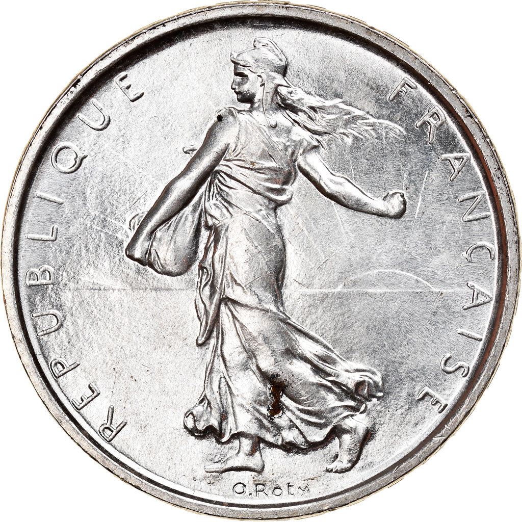 Moneta, Francia, Semeuse, 5 Francs, 1963, Paris, SPL, Argento, KM:926