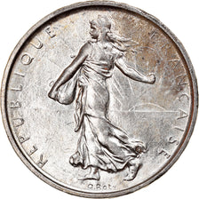 Moneta, Francia, Semeuse, 5 Francs, 1964, Paris, SPL-, Argento, KM:926