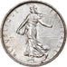 Munten, Frankrijk, Semeuse, 5 Francs, 1964, Paris, PR+, Zilver, KM:926