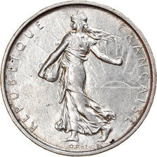 Moneta, Francia, Semeuse, 5 Francs, 1965, BB+, Argento, KM:926, Gadoury:770