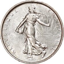 Monnaie, France, Semeuse, 5 Francs, 1965, SUP+, Argent, Gadoury:770, KM:926