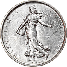 Münze, Frankreich, Semeuse, 5 Francs, 1965, UNZ, Silber, KM:926, Gadoury:770