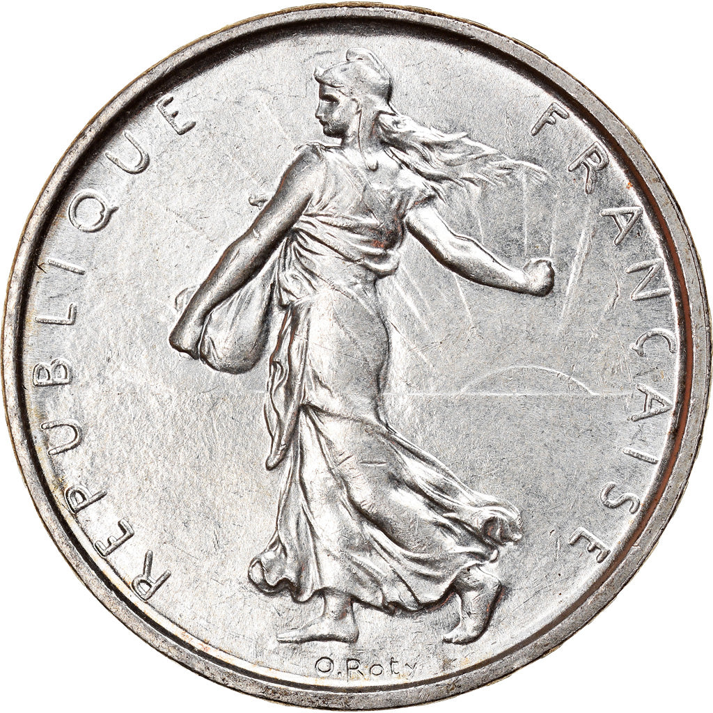 Moneta, Francia, Semeuse, 5 Francs, 1965, SPL, Argento, KM:926, Gadoury:770