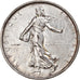 Moneda, Francia, Semeuse, 5 Francs, 1966, MBC+, Plata, KM:926, Gadoury:770