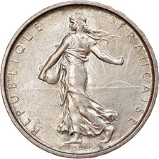 Moneda, Francia, Semeuse, 5 Francs, 1966, EBC, Plata, KM:926, Gadoury:770