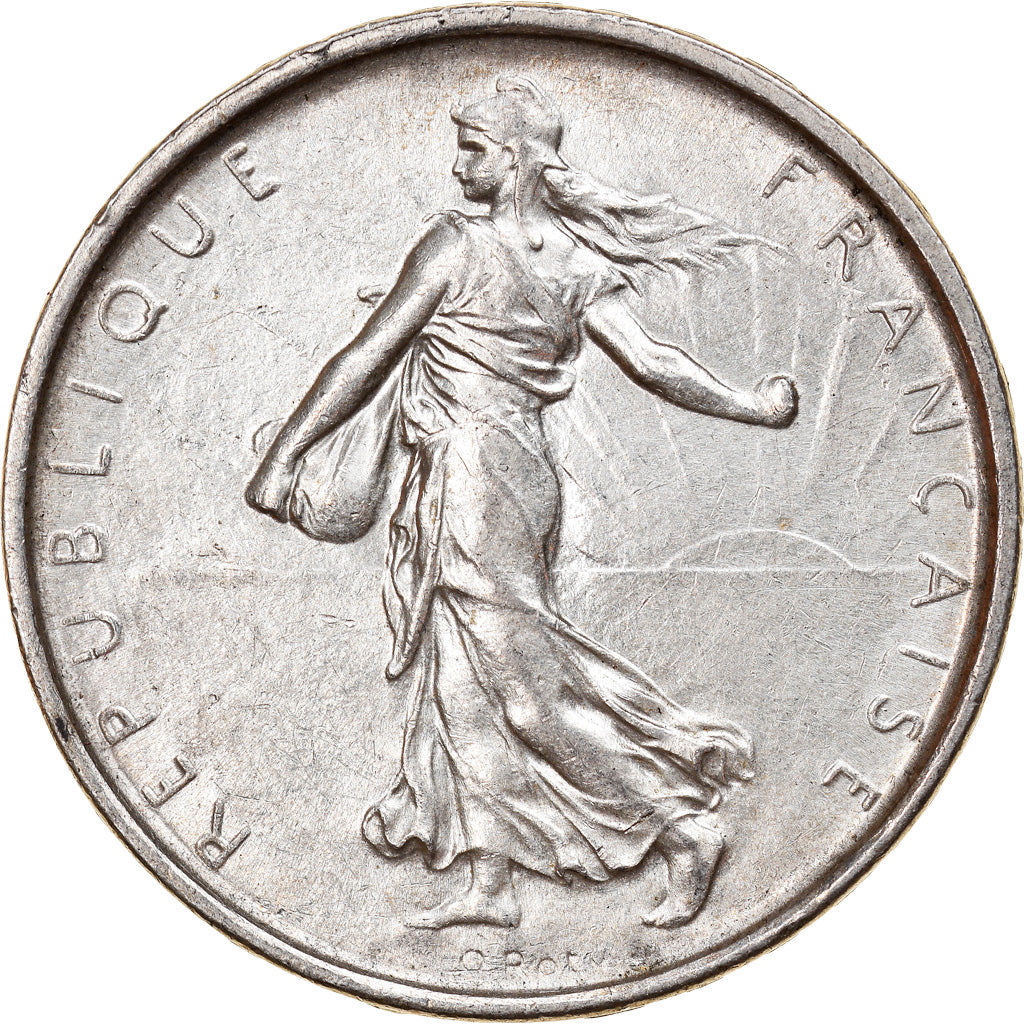Moneta, Francia, Semeuse, 5 Francs, 1966, SPL-, Argento, KM:926, Gadoury:770