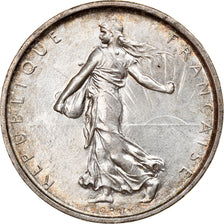 Münze, Frankreich, Semeuse, 5 Francs, 1966, VZ+, Silber, KM:926, Gadoury:770