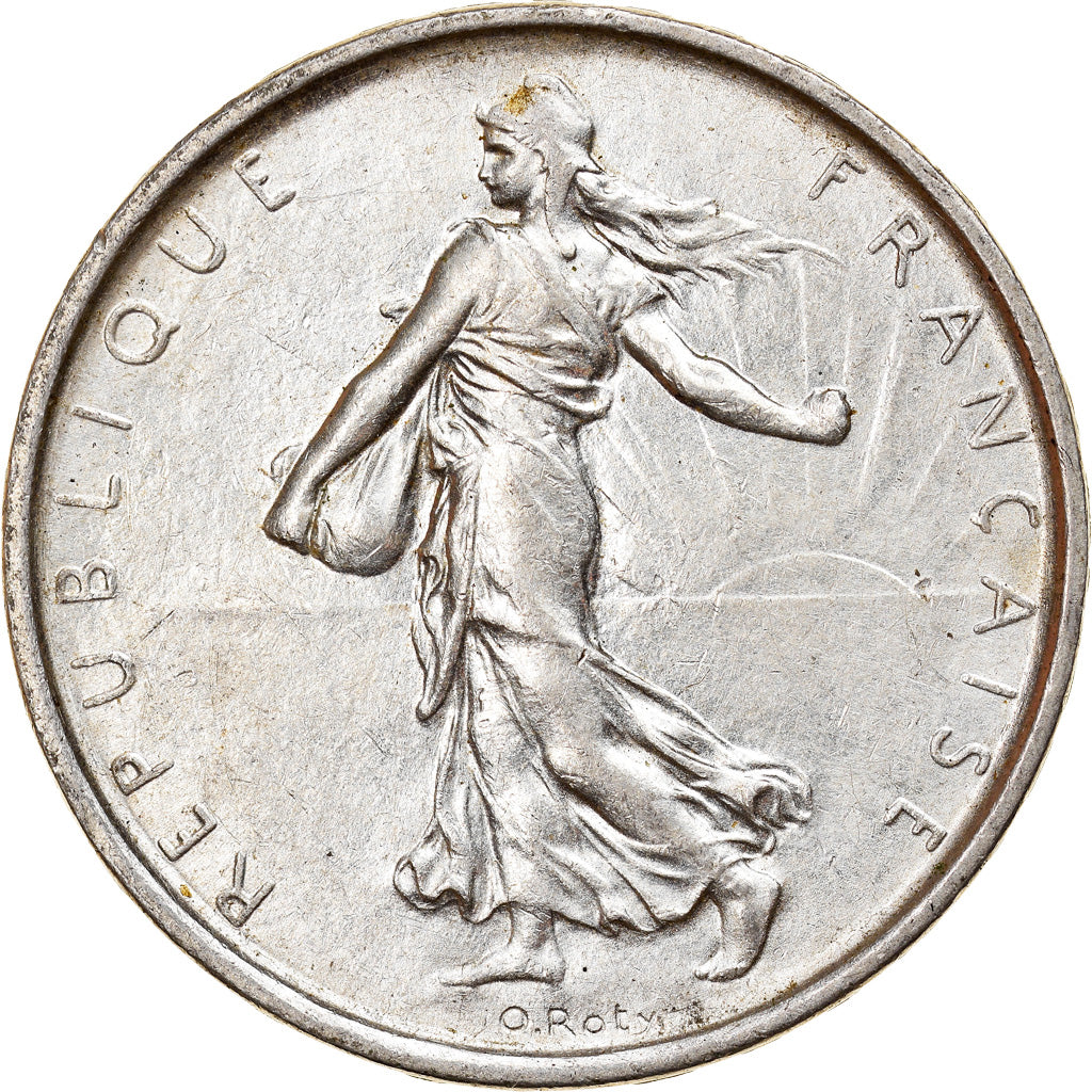 Coin, France, Semeuse, 5 Francs, 1966, MS(63), Silver, KM:926, Gadoury:770