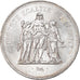 Moneta, Francia, Hercule, 50 Francs, 1976, Paris, SPL, Argento, KM:941.1