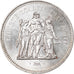 Coin, France, Hercule, 50 Francs, 1977, Paris, MS(63), Silver, KM:941.1