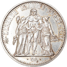 Moneta, Francja, Hercule, 10 Francs, 1969, Paris, MS(60-62), Srebro, KM:932