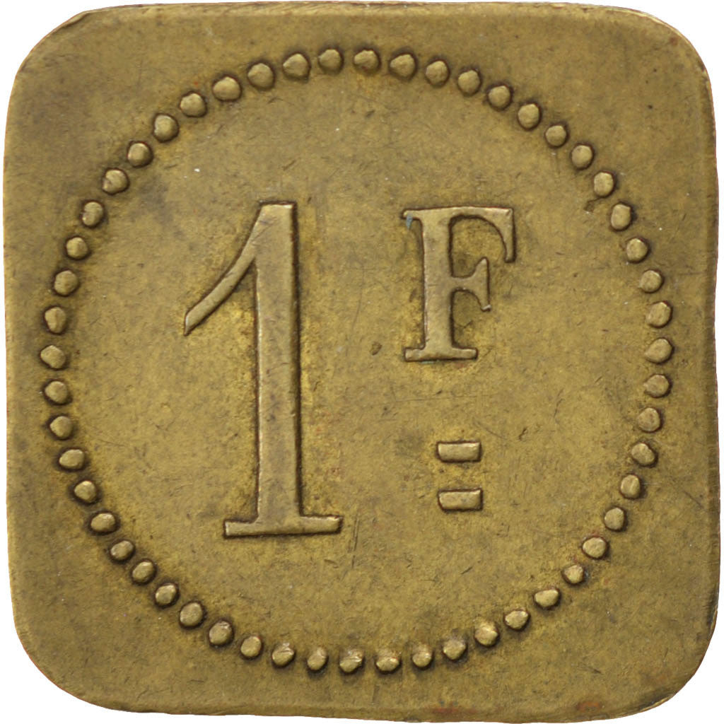 Coin, France, 1 Franc, EF(40-45), Brass, Elie:E10.2