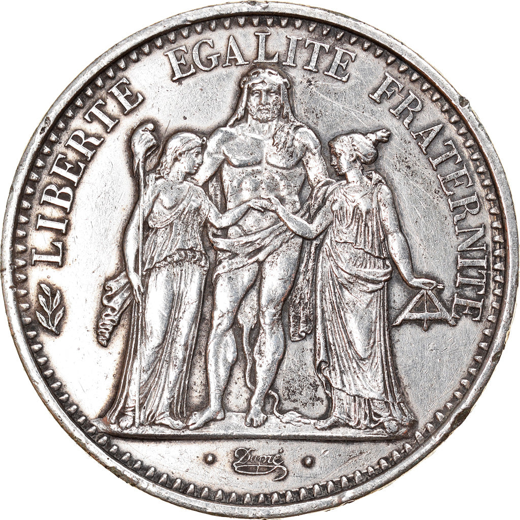 Münze, Frankreich, Hercule, 10 Francs, 1971, Paris, SS+, Silber, KM:932