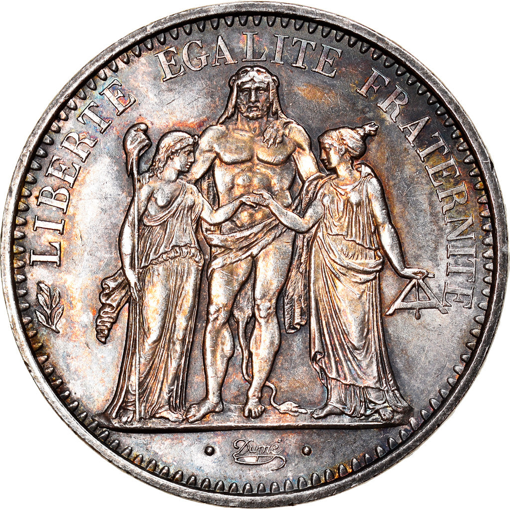 Moneta, Francia, Hercule, 10 Francs, 1971, Paris, SPL, Argento, KM:932