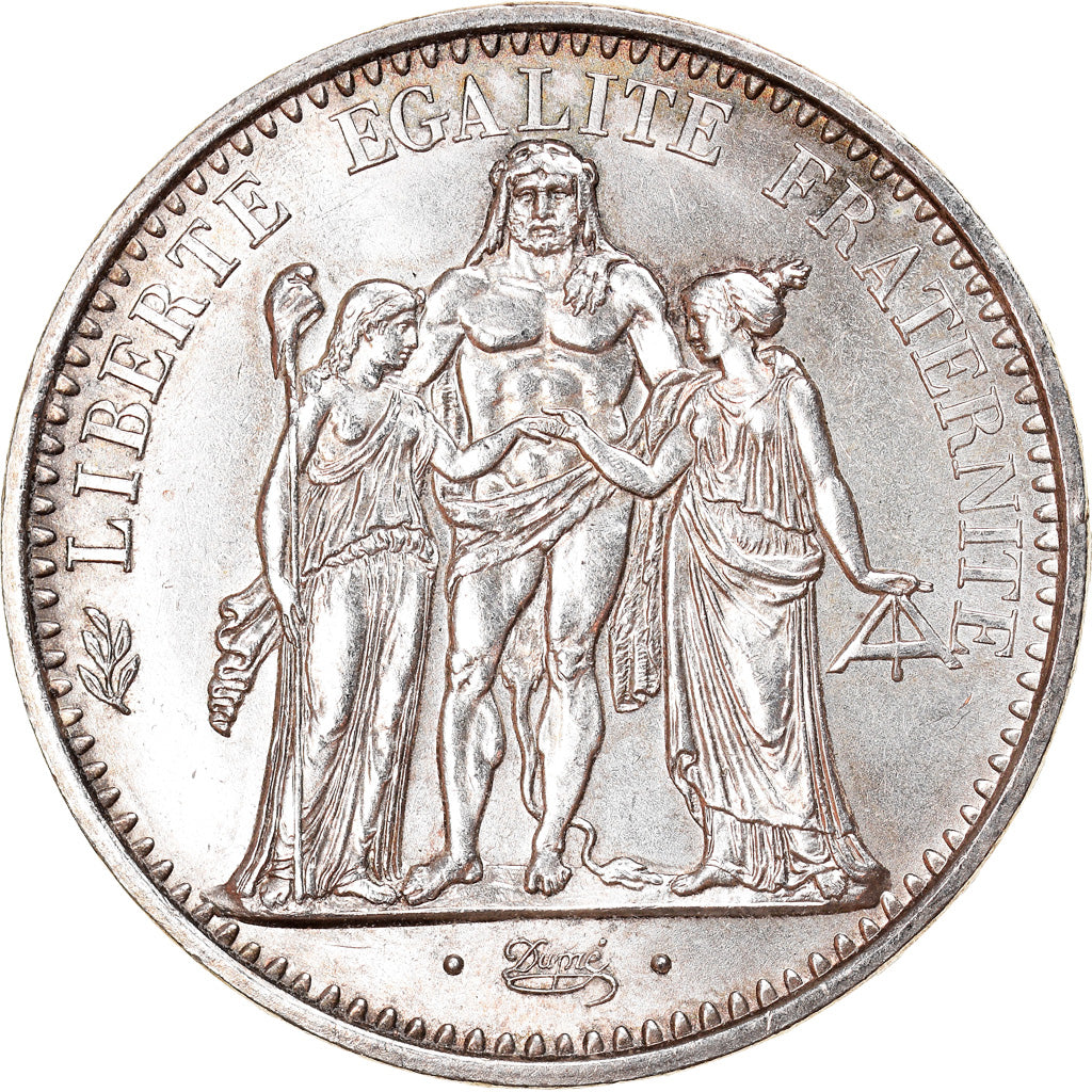Münze, Frankreich, Hercule, 10 Francs, 1971, Paris, UNZ, Silber, KM:932