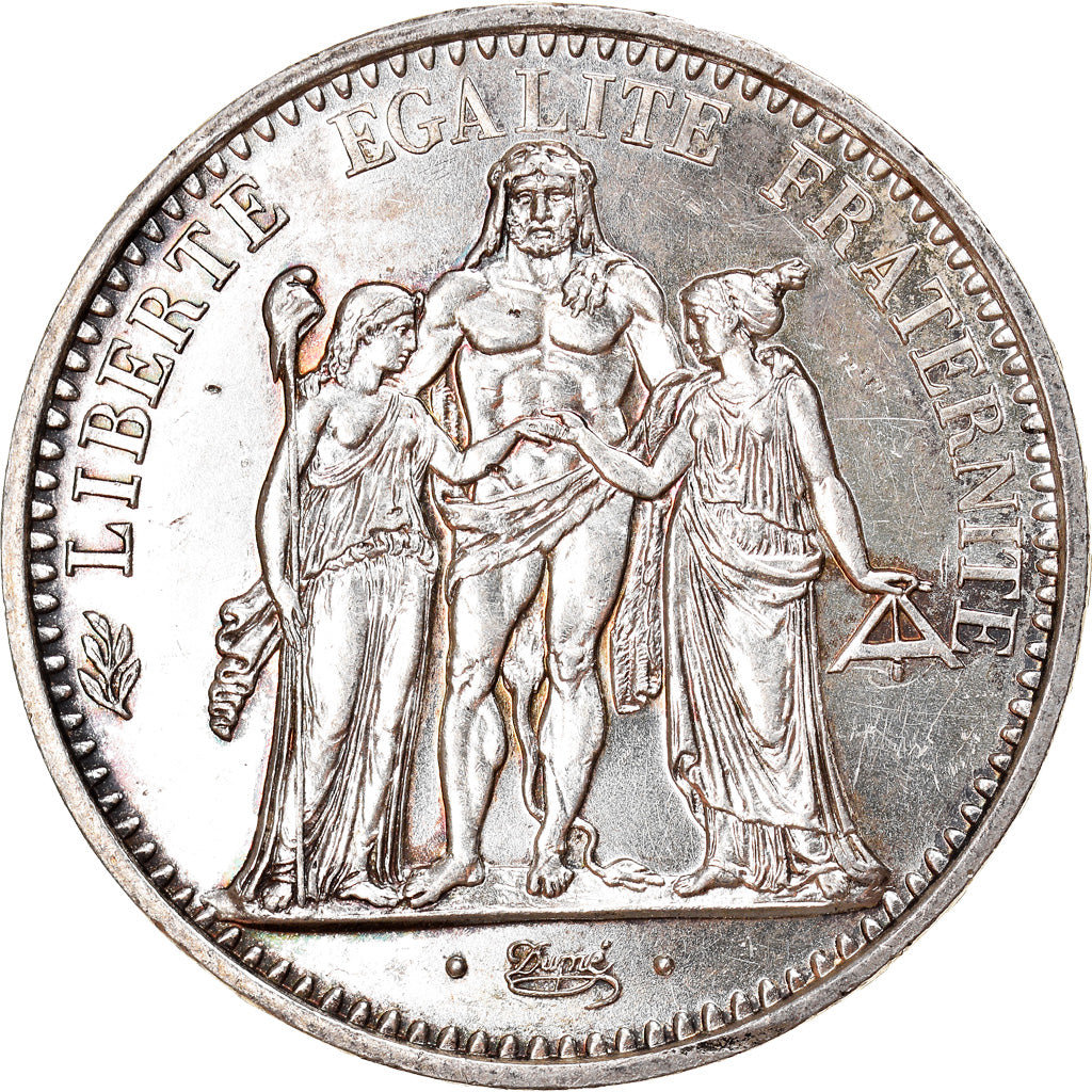 Moeda, França, Hercule, 10 Francs, 1972, Paris, AU(55-58), Prata, KM:932