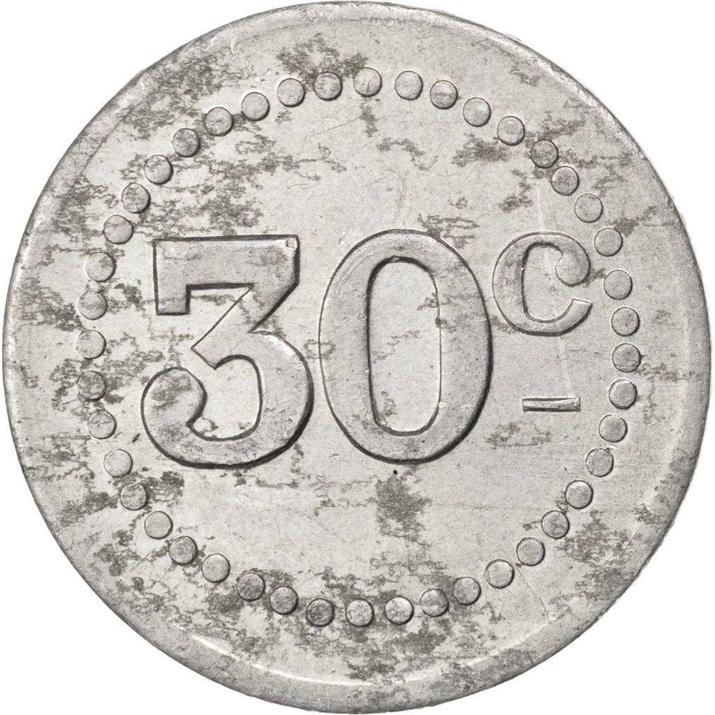 Coin, France, 30 Centimes, EF(40-45), Aluminium, Elie:C590.3b