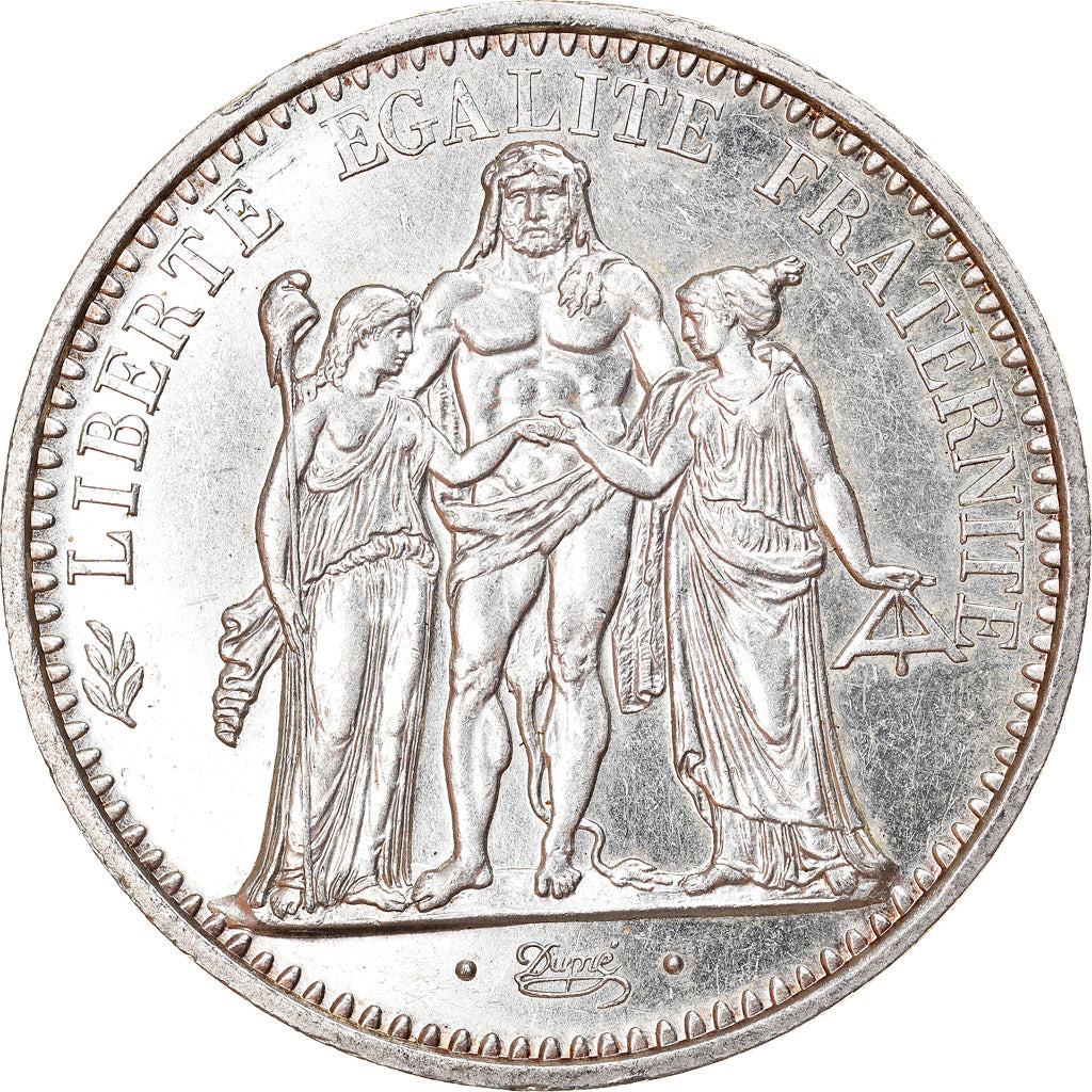 Coin, France, Hercule, 10 Francs, 1972, Paris, MS(60-62), Silver, KM:932