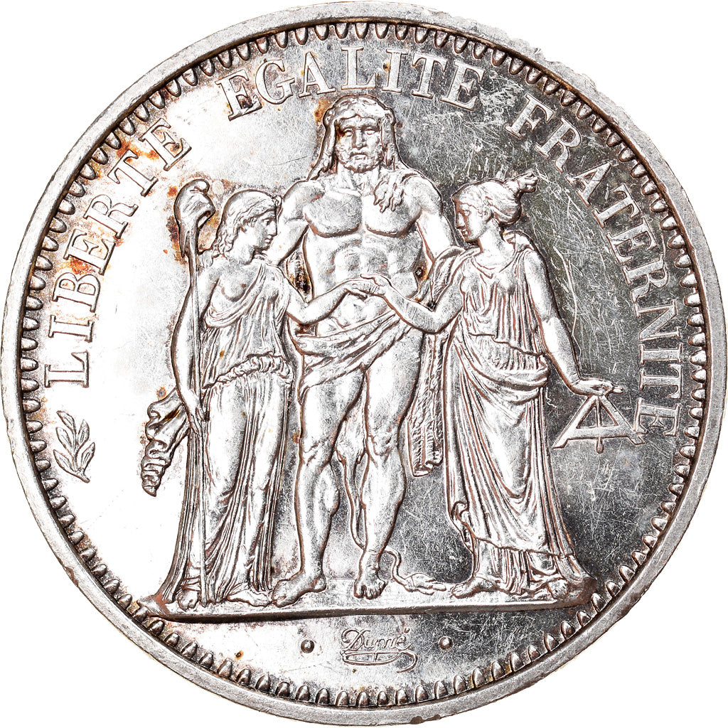 Coin, France, Hercule, 10 Francs, 1972, Paris, MS(60-62), Silver, KM:932