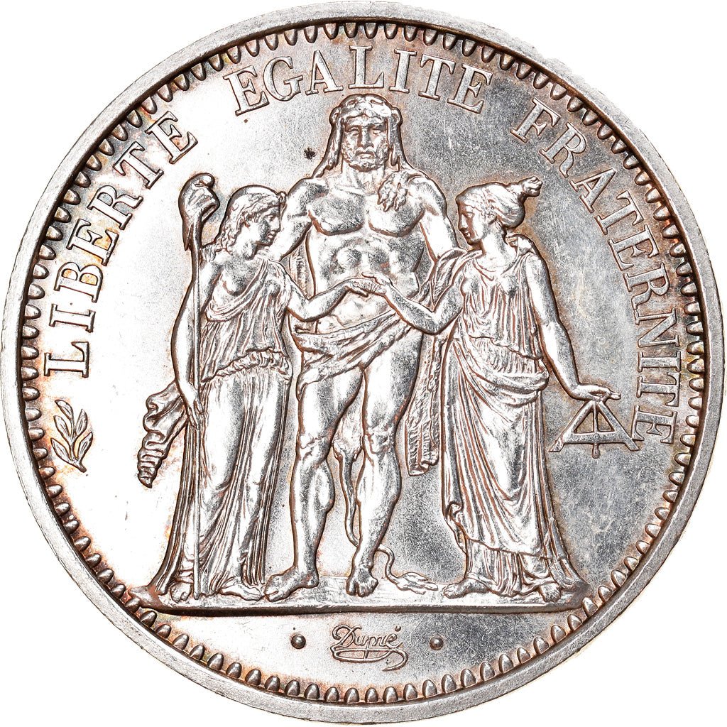 Coin, France, Hercule, 10 Francs, 1972, Paris, MS(60-62), Silver, KM:932