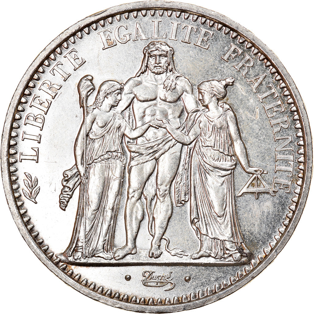 Coin, France, Hercule, 10 Francs, 1972, Paris, MS(60-62), Silver, KM:932