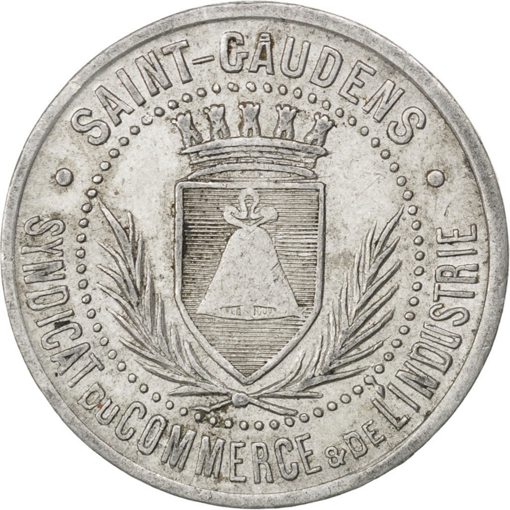 France, 5 Centimes, 1920, EF(40-45), Aluminium, Elie #10.1, 1.32