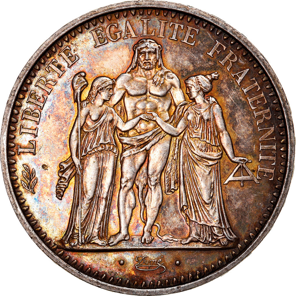 Münze, Frankreich, Hercule, 10 Francs, 1972, Paris, UNZ, Silber, KM:932