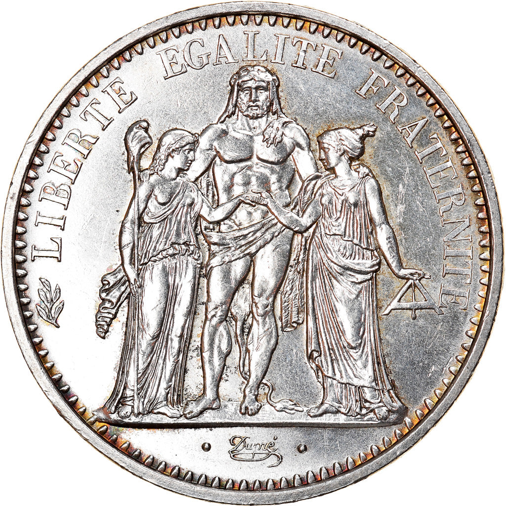 Coin, France, Hercule, 10 Francs, 1972, Paris, MS(63), Silver, KM:932