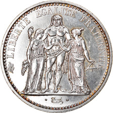 Coin, France, Hercule, 10 Francs, 1972, Paris, MS(63), Silver, KM:932