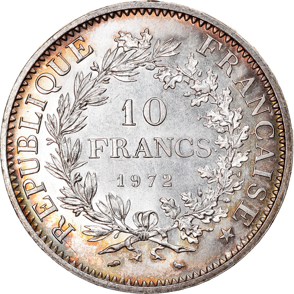 Monnaie, France, Hercule, 10 Francs, 1972, Paris, SPL, Argent, Gadoury:813