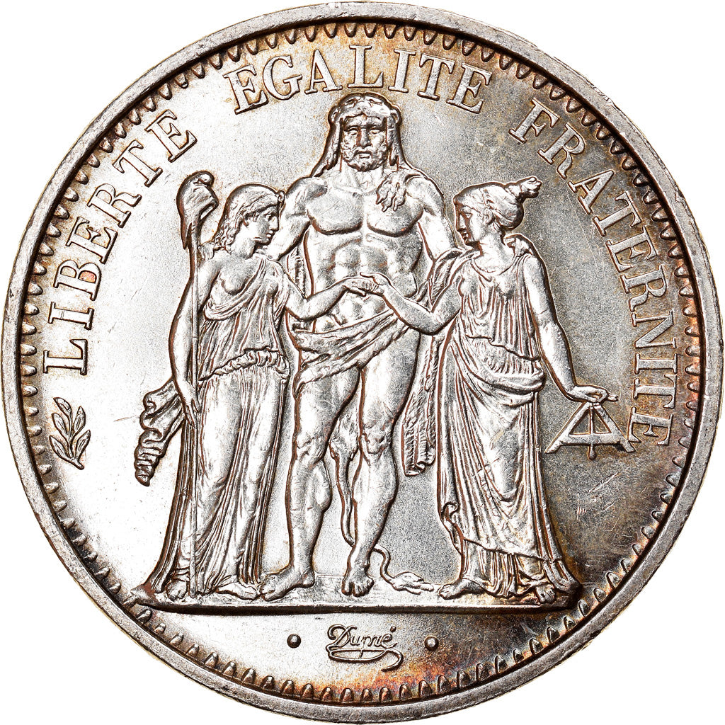 Münze, Frankreich, Hercule, 10 Francs, 1972, Paris, UNZ, Silber, KM:932