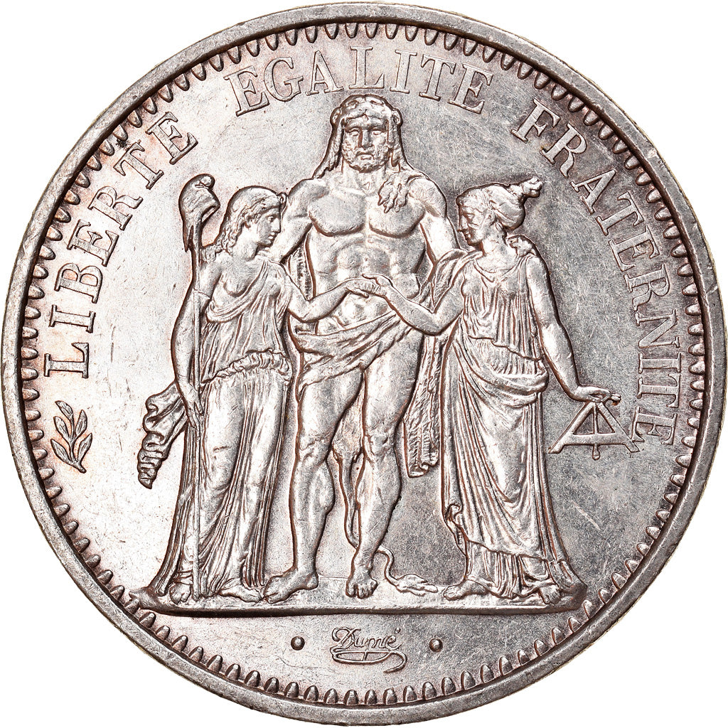 Coin, France, Hercule, 10 Francs, 1967, Paris, Avec accent, AU(55-58), Silver