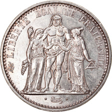 Coin, France, Hercule, 10 Francs, 1967, Paris, Avec accent, AU(55-58), Silver