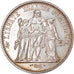 Moeda, França, Hercule, 10 Francs, 1967, Paris, Avec accent, AU(55-58), Prata
