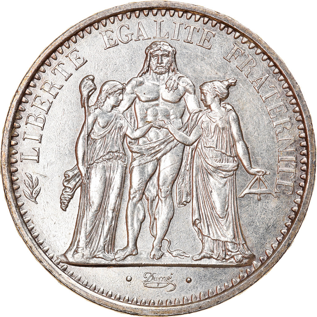 Munten, Frankrijk, Hercule, 10 Francs, 1968, Paris, PR+, Zilver, KM:932