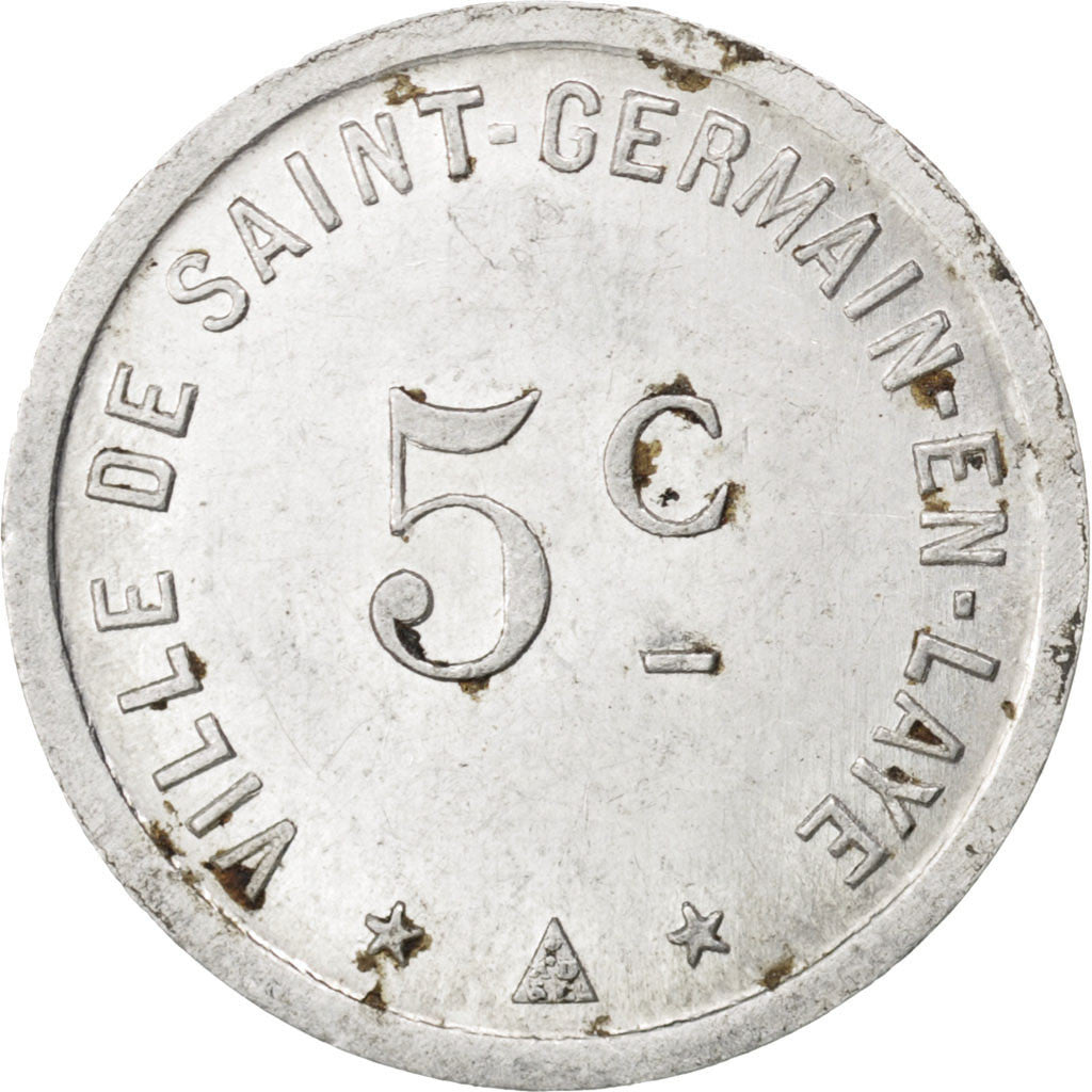 France, 5 Centimes, AU(50-53), Aluminium, Elie #10.1, 0.79