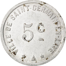 France, 5 Centimes, AU(50-53), Aluminium, Elie #10.1, 0.79
