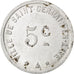 France, 5 Centimes, AU(50-53), Aluminium, Elie #10.1, 0.79