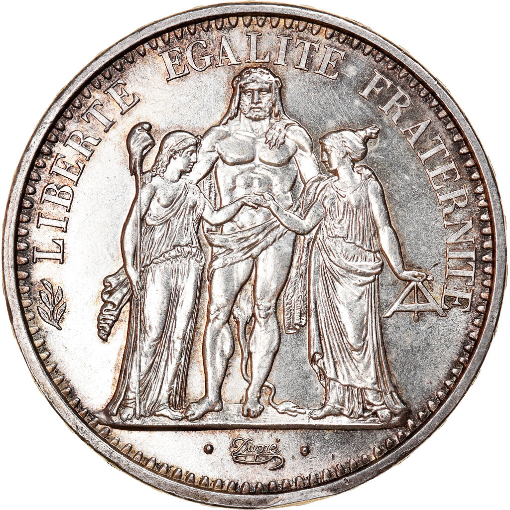 Coin, France, Hercule, 10 Francs, 1965, Paris, MS(60-62), Silver, KM:932