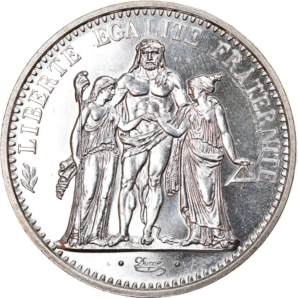 Coin, France, Hercule, 10 Francs, 1973, Paris, MS(63), Silver, KM:932