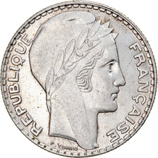 Munten, Frankrijk, Turin, 10 Francs, 1939, Paris, ZF+, Zilver, KM:878