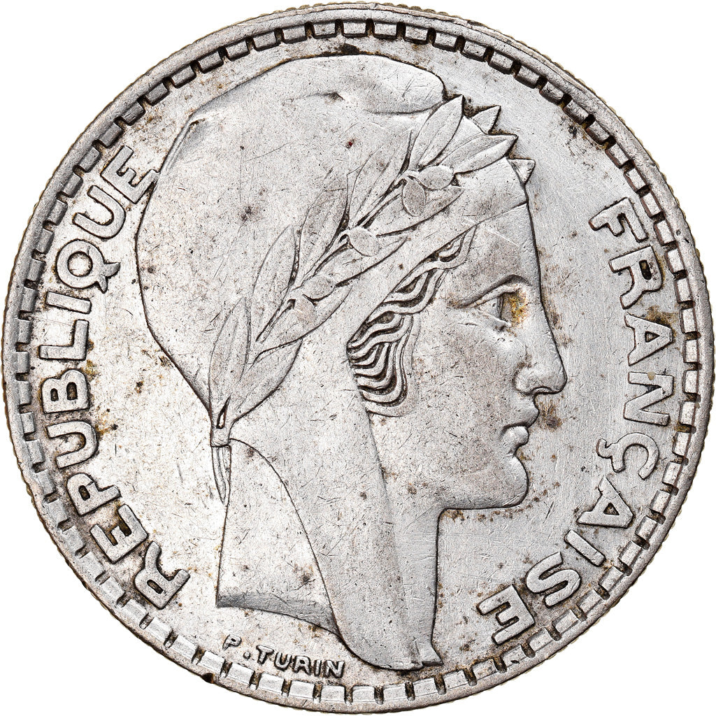 Monnaie, France, Turin, 20 Francs, 1937, Paris, TTB, Argent, Gadoury:852, KM:879