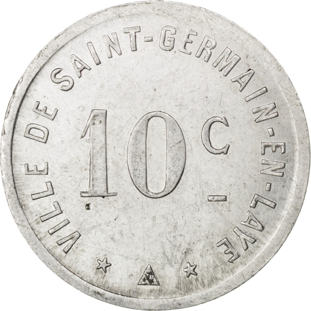 France, 10 Centimes, AU(50-53), Aluminium, Elie #10.2, 1.17
