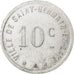 France, 10 Centimes, AU(50-53), Aluminium, Elie #10.2, 1.17