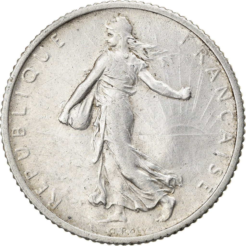 Munten, Frankrijk, Semeuse, Franc, 1899, Paris, ZF, Zilver, KM:844.1